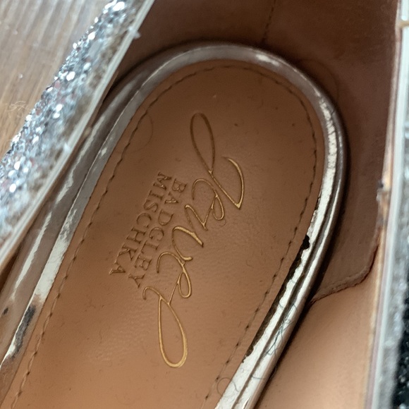 Silver Rhinestone glitter flats - Picture 3 of 4